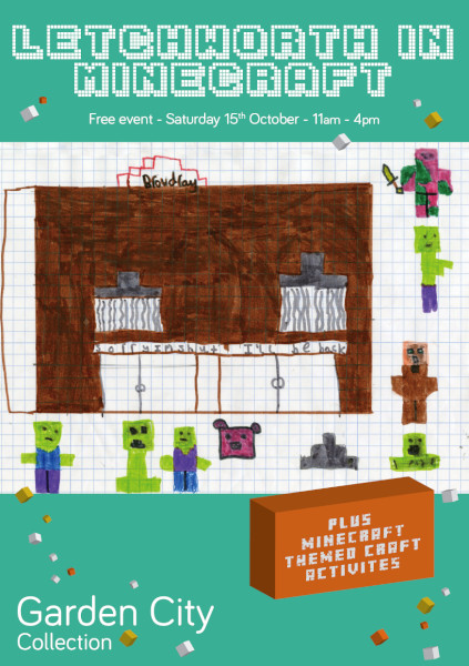 Minecraft Flyer front (ID 42808)